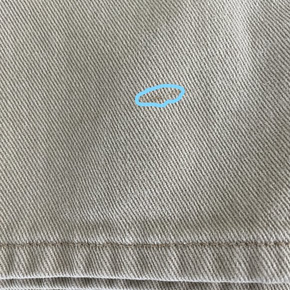 LL Bean Jeans Womens Size 6 Tall 6T Tan Beige Denim Straight Cotton Pants 0YQ95 - Picture 12 of 12